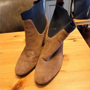 Victoria's Secret Brown and Black Heeled Boots